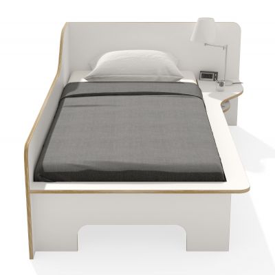 Plane Single Bed Left Müller Möbelwerkstätten